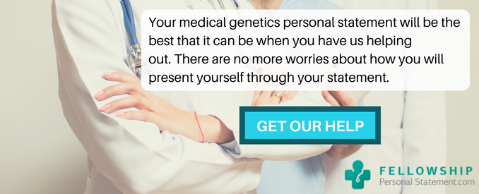 medical genetics personal statement